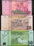 Зимбабве набор 3 штуки 2026 год. 10, 20, 50 зиг. Серия АА. Пресс. UNC