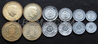 Нидерландские Антилы набор 6 монет 2016-2023 год. 1,5,10,25 центов и 1,5 гульденов. UNC