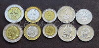 Кения 2005-2010 год. Первый Президент Джомо Кениата. ( 5 монет).UNC