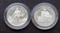 США 50 центов 1992 год. 500 лет Экспедиции Христофора Колумба. UNC