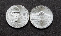 США 5 центов  2026 год. 250 лет независимости. UNC.